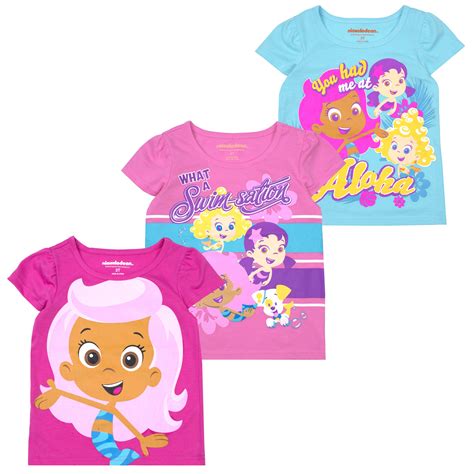 Buy Nickelodeon Bubble Guppies Girls Molly, Deema, Oona and Bubble ...