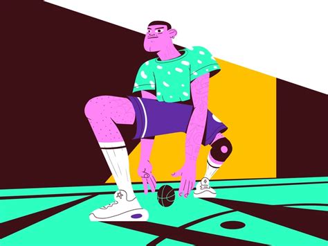 140 Captivating Sport Illustration Examples by Top Freelance Artists