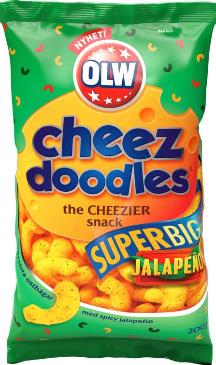 CHEEZ DOODLES SUPER JALAPEÑO 200G OLW