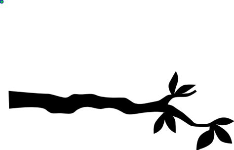 Silhouette Tree Branch Clip Art at Clker.com - vector clip art online, royalty free & public domain