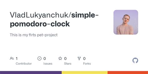 GitHub - VladLukyanchuk/simple-pomodoro-clock: This is my firts pet-project