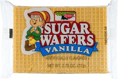 Keebler Vanilla Sugar Wafers Cookies, 2.75 oz - 12 Pack - Walmart.com - Walmart.com