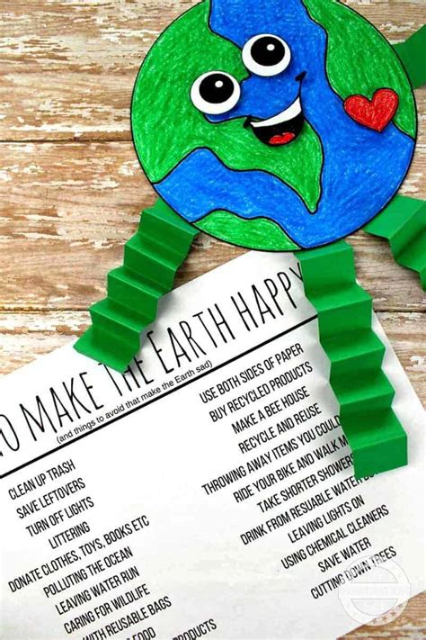 Fantastic Earth Day Craft And Activity For Kids · The Inspiration Edit