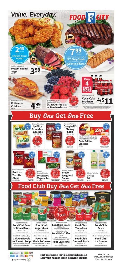 Food City Weekly Ad Jan 15 – Jan 21, 2020