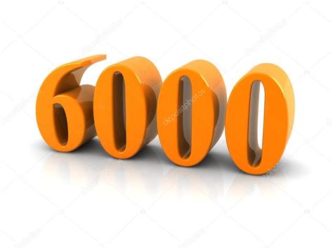 Number 6000 — Stock Photo © Elenven #61360485