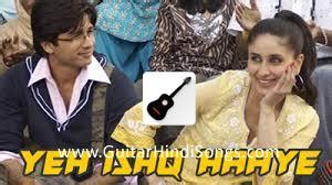 Yeh Ishq Hai | Jab We Met | Guitar | Tab - Guitar Hindi Songs