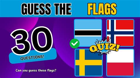 Guess The Flags quiz: Can You Identify These Obscure Flags? - YouTube