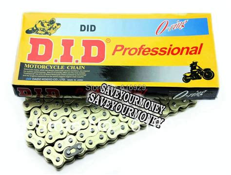 DZ 428 chain X 136 LINKS HIGH QUALITY DID GOLD MOTORCYCLE/MOTOCROSS ...