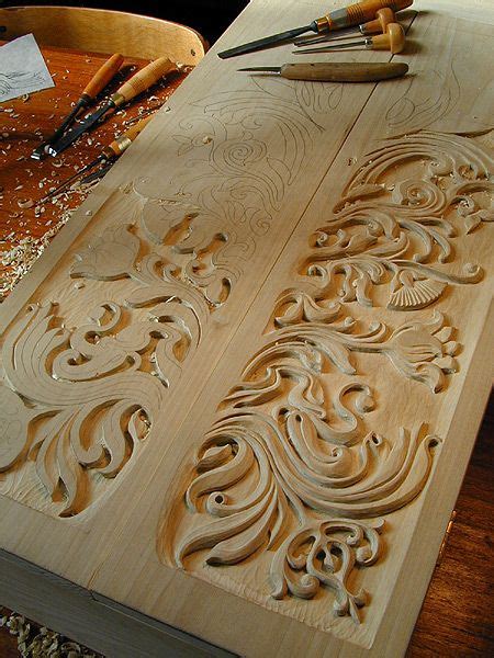 Solid Poplar wood construction 30 x 14 inches (Work in progress) | Wood carving art, Best wood ...