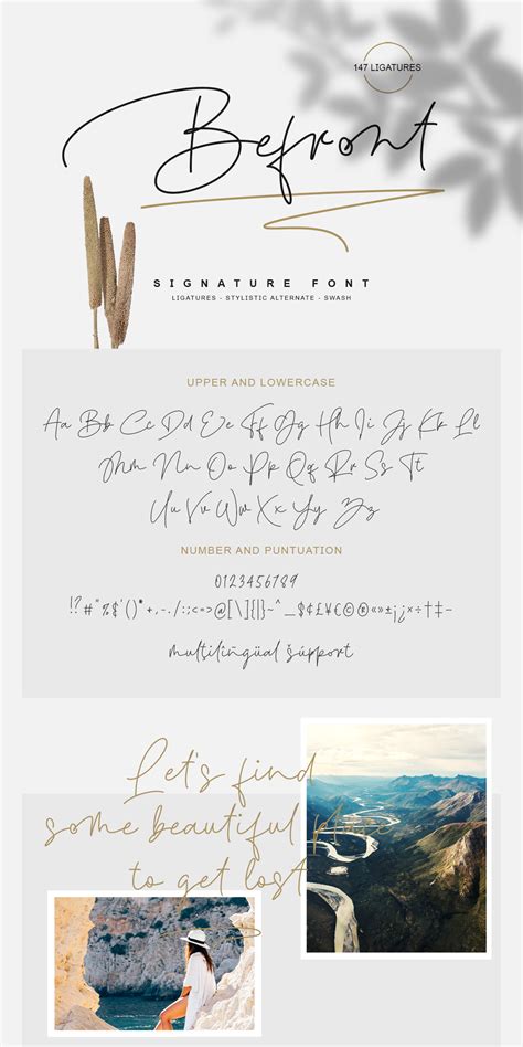 Beautiful Signature Fonts