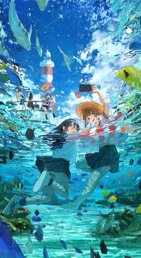Share 82+ anime underwater background best - in.cdgdbentre