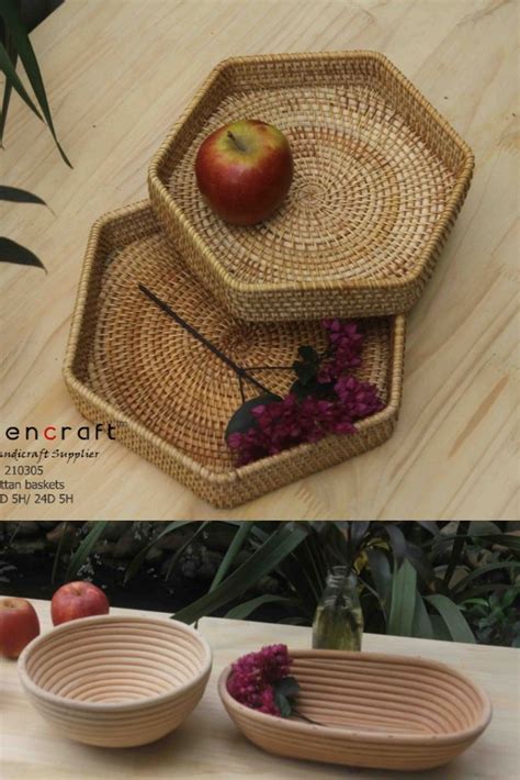 Rattan baskets