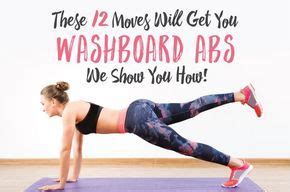 12 Moves for Washboard Abs — We Show You How! | Ejercicios, Deportes y Rutinas