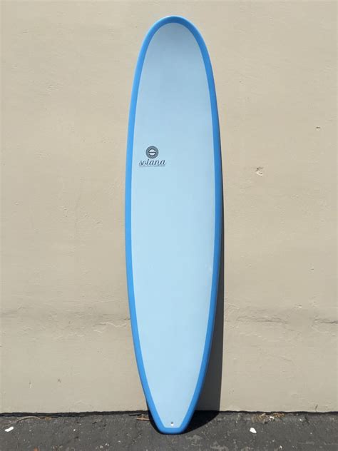 Epoxy Blue Classic Funboard Surfboard