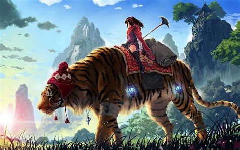 HD wallpaper: anime, Tiger | Wallpaper Flare