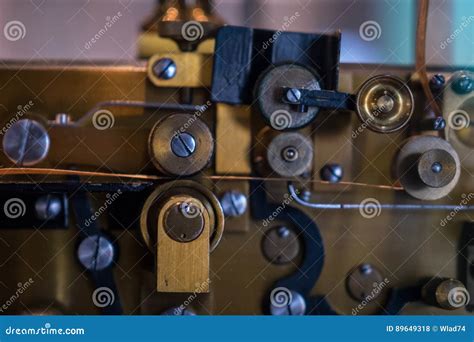 The Old and Vintage Electrical Telegraph, Morse System Stock Photo ...