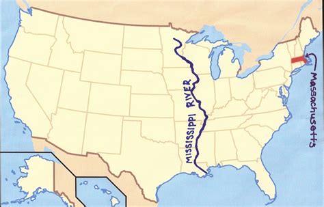 Mississippi River On North America Map – Interactive Map