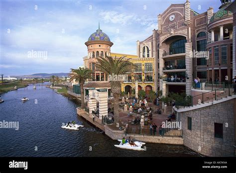 The shopping center Century City Mall at a canal, Capetown, South Africa, Africa Stock Photo - Alamy