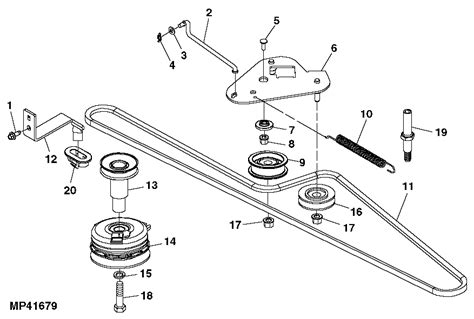 John deere d130 belt diagram