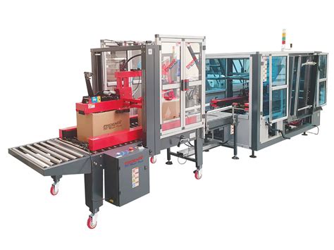 AUTOMATIC CASE ERECTOR MACHINE AND CARTON SEALER - Phoenix Dison Tec LLC