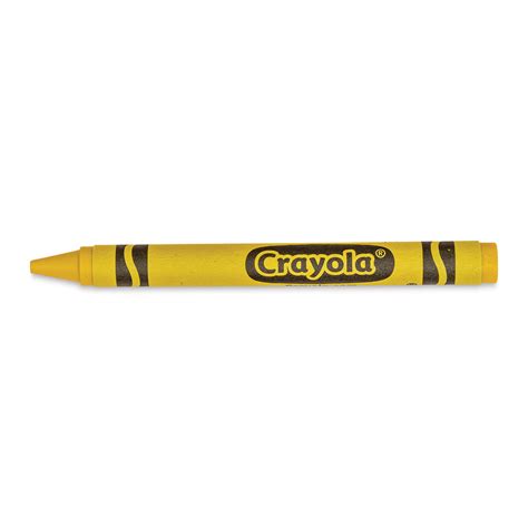 Color Yellow Crayon