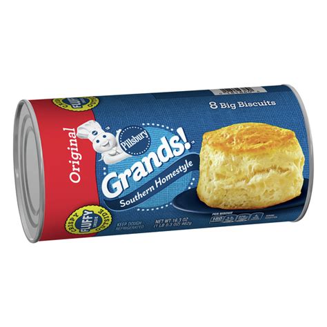 Pillsbury Grands! Homestyle Original Biscuits 8Ct | Hy-Vee Aisles Online Grocery Shopping