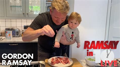 Gordon Ramsay Shows How To Make A Lamb Chop Dish At Home Ramsay in 10