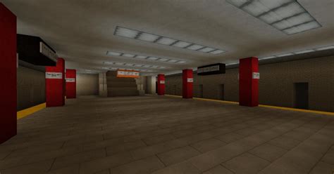 Authentic New York Subway Station Minecraft Map