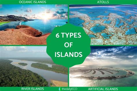 6 Different Types of Island - With Examples and Photos