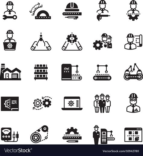 Manufacturing Icon Vector #374783 - Free Icons Library