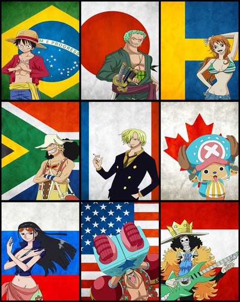 straw hat pirates nationalities - Google Search | Manga anime one piece, One piece manga, One ...