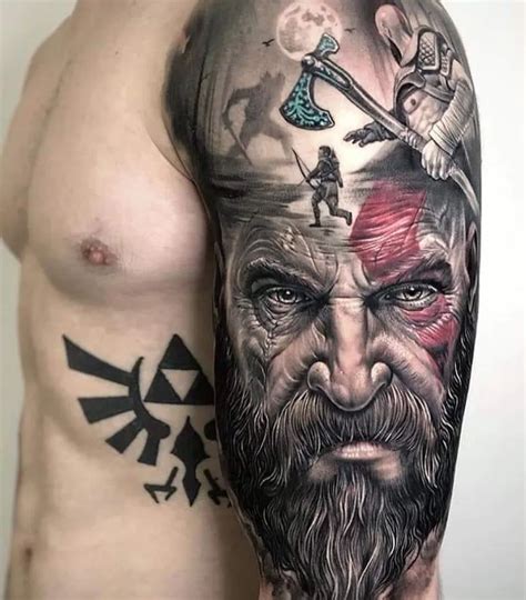 Update 75+ kratos tattoo design super hot - vova.edu.vn