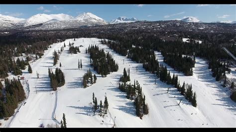 Hilltop Ski Area ALASKA(Dji 드론) - YouTube