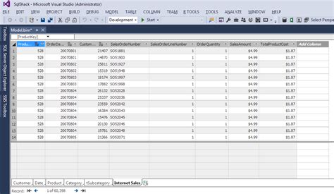 Analysis Services (SSAS) Tabular Models - Attributes and Measures