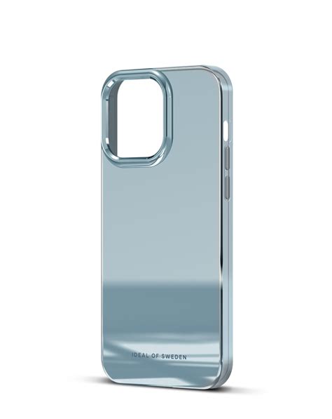 Clear Case iPhone 15 Pro Max Mirror Sky Blue | IDEAL OF SWEDEN