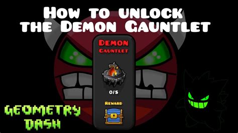 Geometry Dash: The Lost Gauntlets - How to unlock the Demon Gauntlet ...