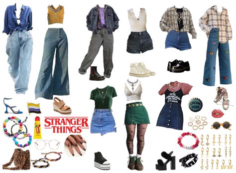 What I'd/my oc would wear as a character in stranger things. #strangerthings. Discover outfit ...