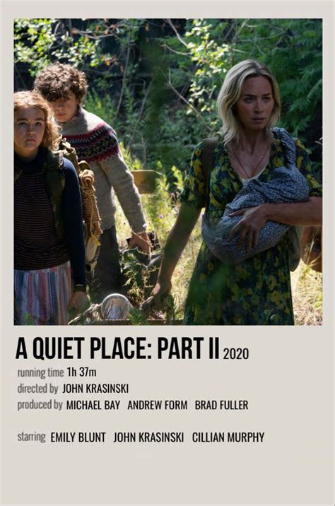 a quiet place 2 | Film posters minimalist, Film posters vintage, Iconic ...