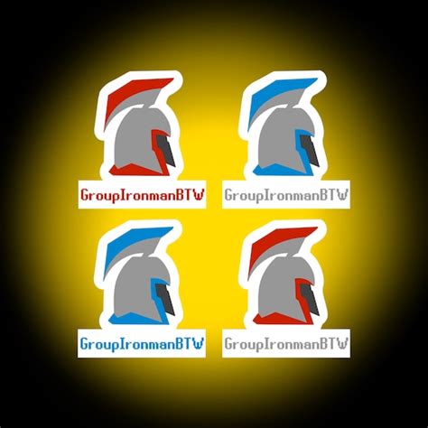 OSRS Group Ironman Customizable Hardcore Group Ironman - Etsy