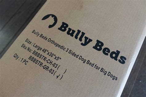 Bully Beds Orthopedic Bolster Bed Review • helloBARK!