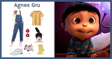 Agnes Gru Costume For Cosplay & Halloween 2024