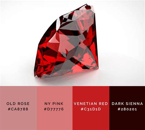 99 Shades of Red Color with Names, HEX, RGB, & CMYK (2023) • Colors Explained | Shades of red ...