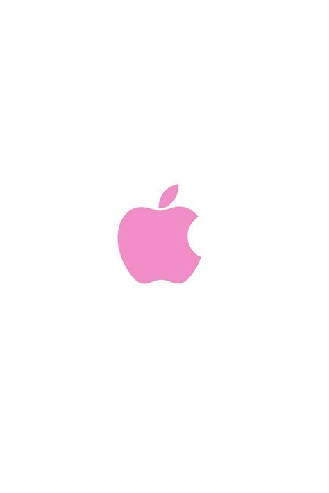 Minimal Pink Apple Logo | Apple logo wallpaper, Pink apple, Apple logo