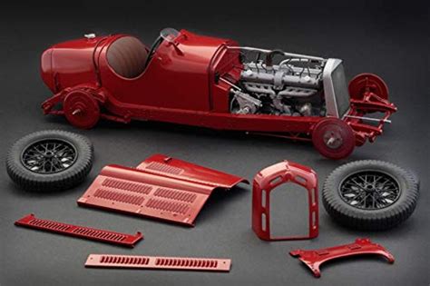 Maqueta Italeri 510004706 - Alfa Romeo 8C 2300 Monza Nuvolari - Escala 1:12