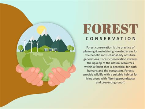 Forest Conservation PowerPoint and Google Slides Template - PPT Slides