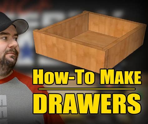 How to Make Drawers for Cabinets | How to make drawers, Drawers, Woodworking