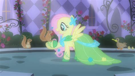 Image - Fluttershy befriending animals in her fantasy S1E26.png | My Little Pony Friendship is ...