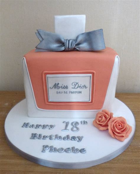 Miss Dior Perfume Bottle Birthday Cake « Susie's Cakes