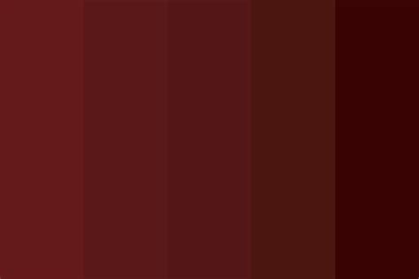 Blood red wine Color Palette