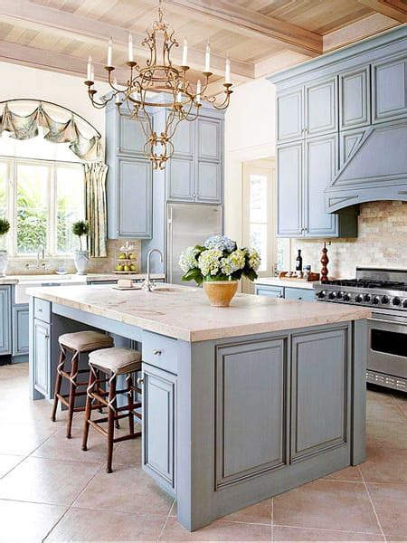 Beautiful Kitchens with Blue Cabinets - Megan Morris